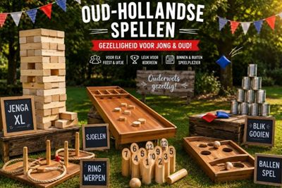 Oud Hollandse Spellen Diverse Oud hollandse spellen te huur