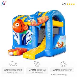 Springkussen zeewereld middel huren | Waddinxveen Boskoop Gouda e.o.