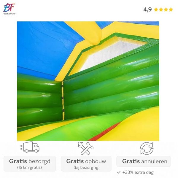 Gorilla binnenzijde springkussen