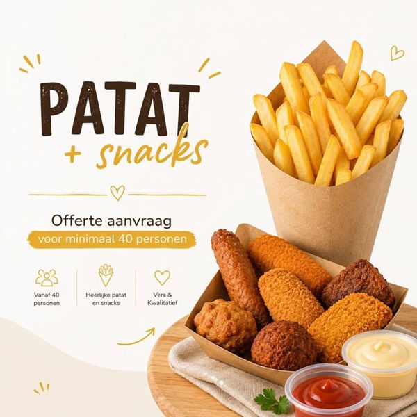 Patat en snacks catering aanvragen | Regio Gouda & Rotterdam Patat en snacks catering aanvragen in Nieuwerkerk a/d IJssel en omstreken